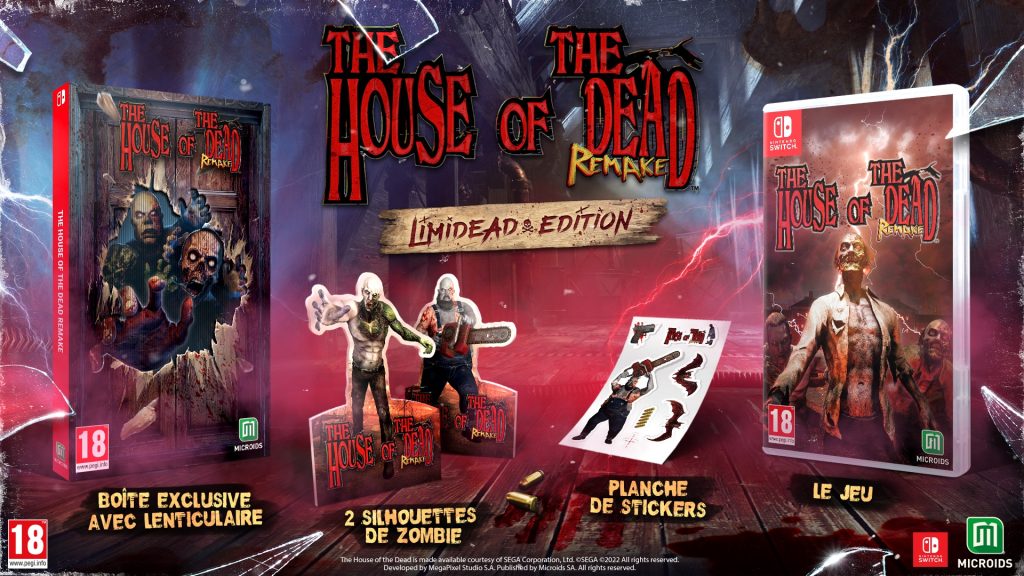 House Of The Dead Remake Limidead Edition Switch French