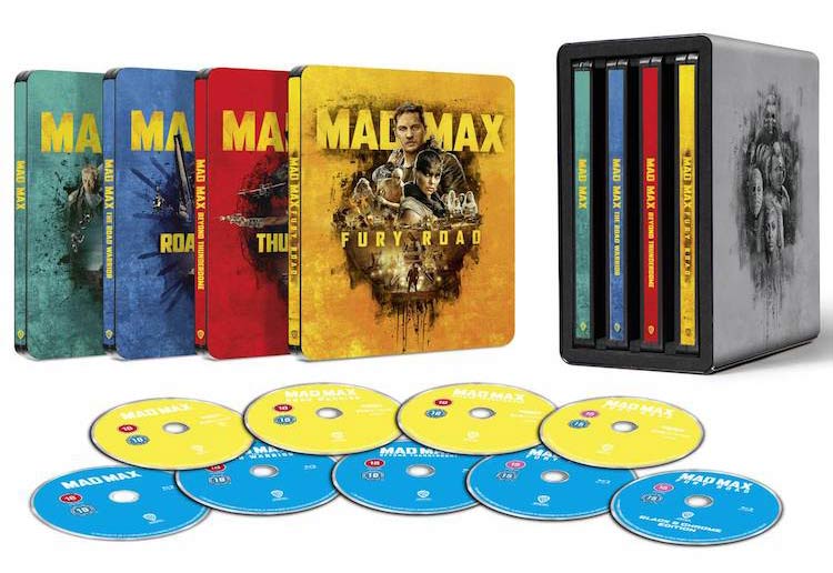 Mad Max – Coffret Anthologie – Steelbook (Blu-ray 4K)