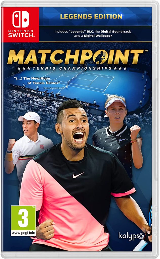 Matchpoint Tennis Legends Edition Switch