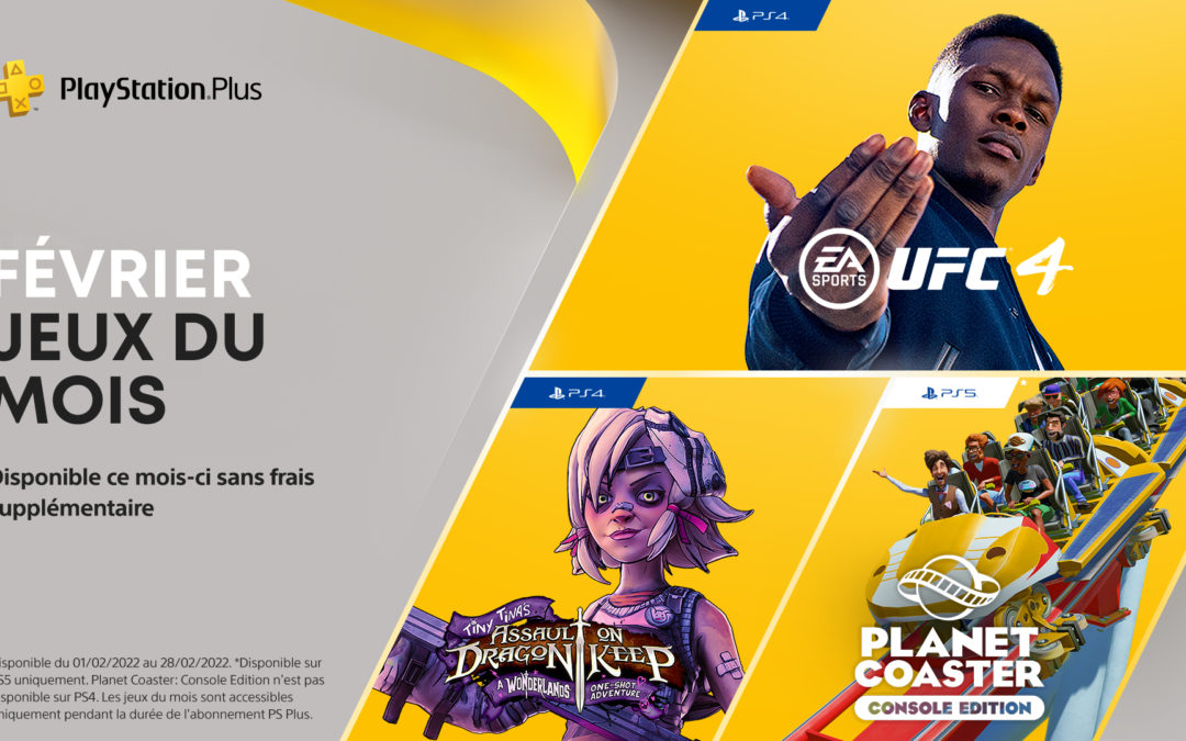 Les jeux PlayStation Plus (Février 2022)