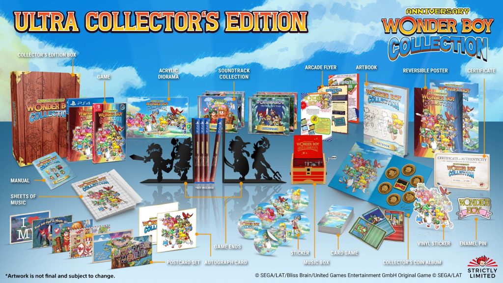 Wonder Boy Anniversary Collection Edition Ultra Collector