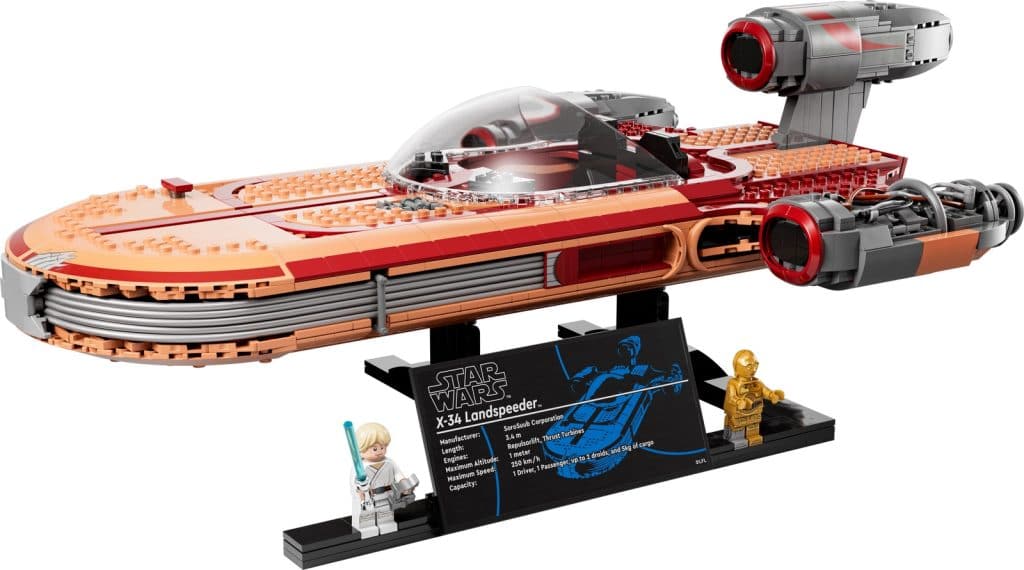 Lego Star Wars Ucs Le Landspeeder De Luke Skywalker