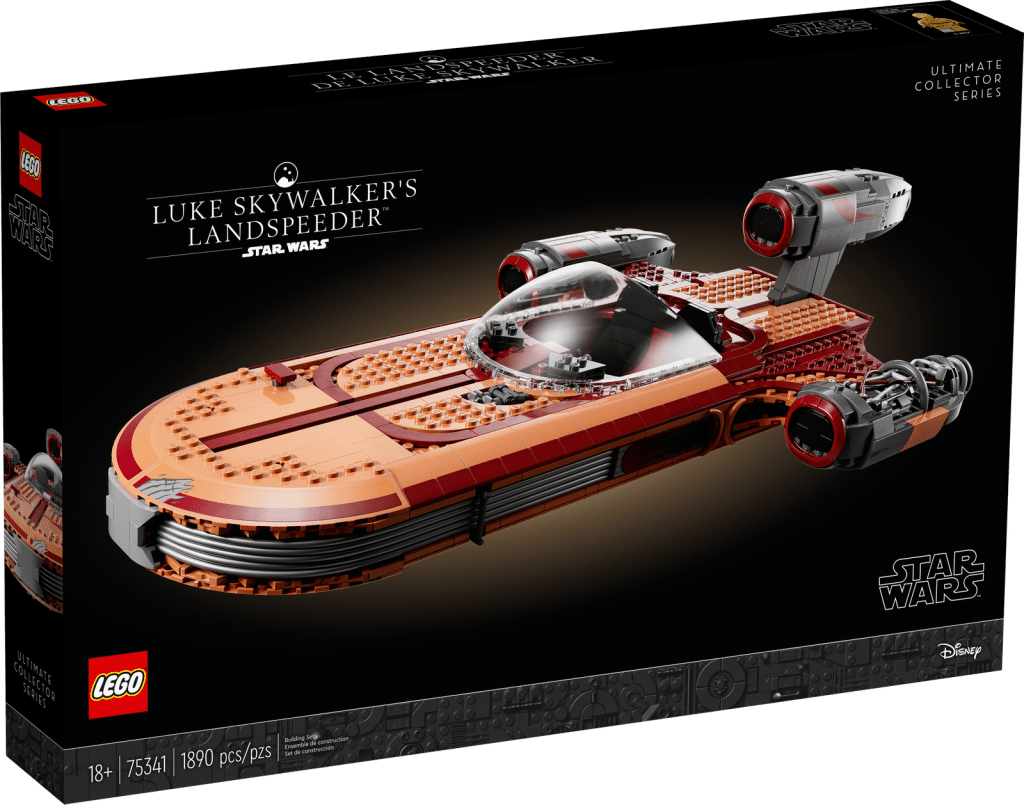 Lego Star Wars Ucs Le Landspeeder De Luke Skywalker Pack