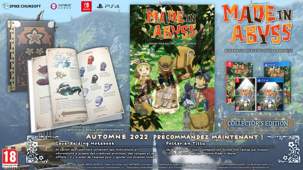 Made In Abyss Binary Star Falling Into Darkness Edition Collector French