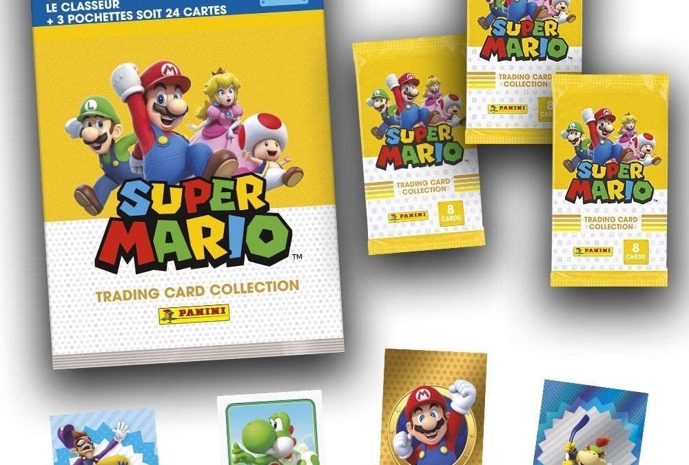 Super Mario Trading Cards (Panini) / Album, pochettes et packs