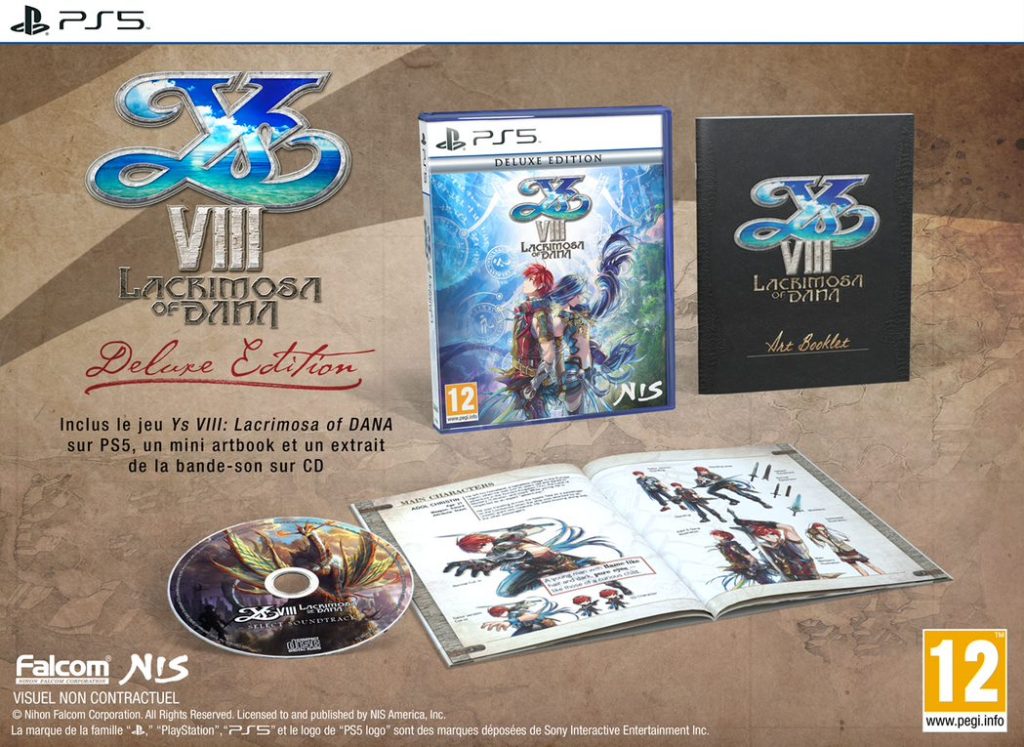 Ys Viii Lacrimosa Of Dana Deluxe Edition PS5