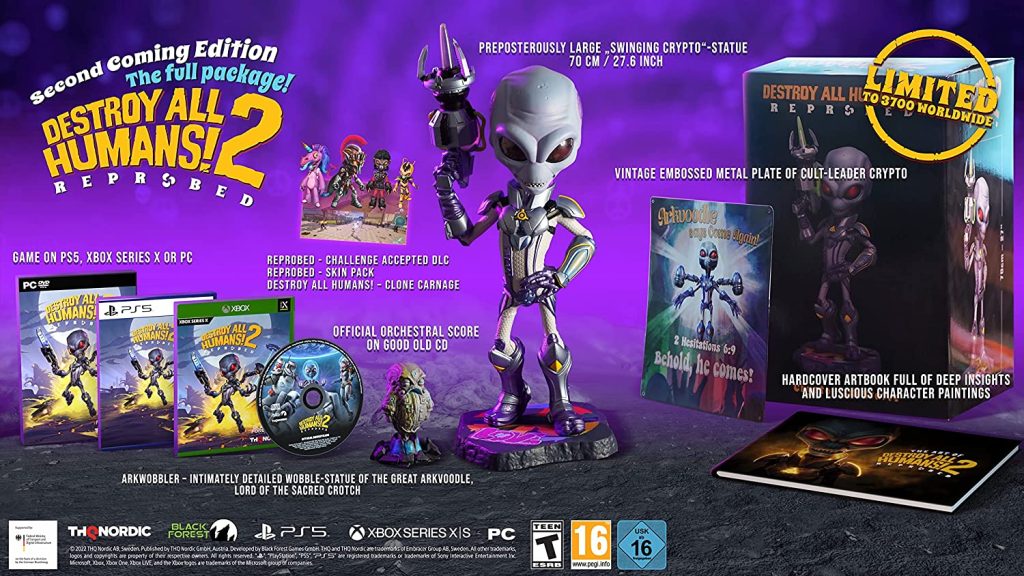 Destroy All Humans 2 Reprobed Second Coming Edition