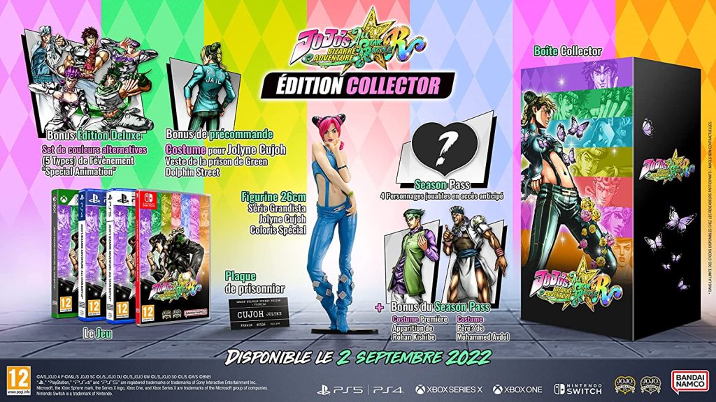 Jojos Bizarre Adventure All Star Battle R Edition Collector French