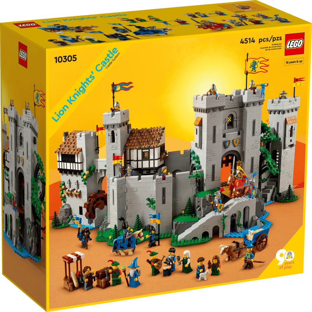 Lego Icons Le Chateau Des Chevaliers Du Lion Pack