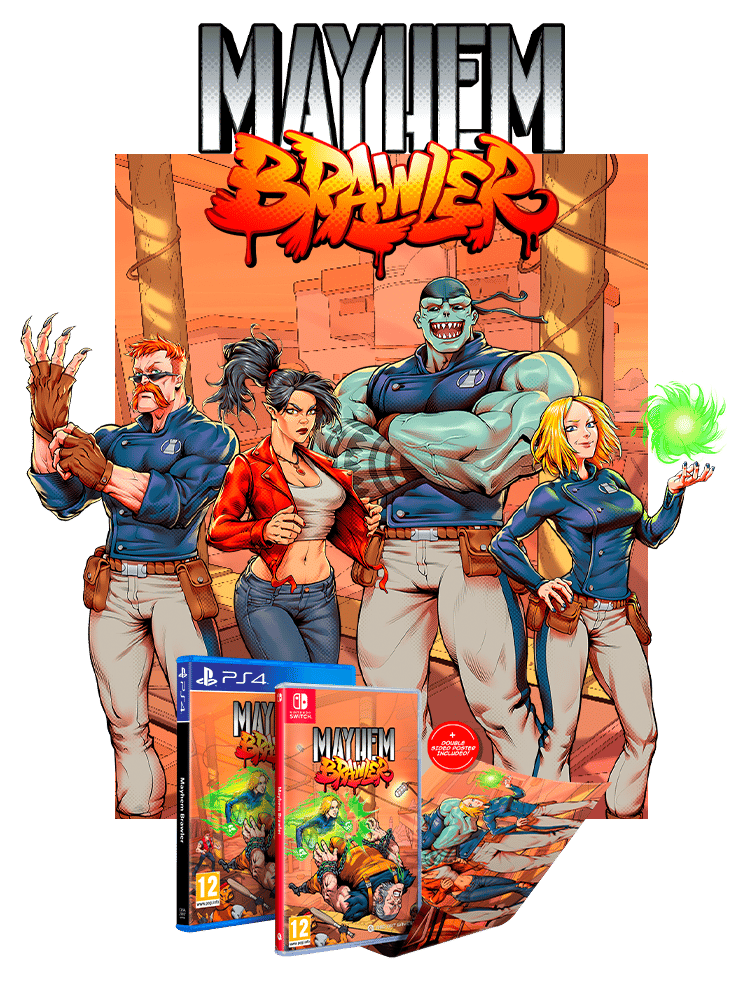 Mayhem Brawler Redartgames