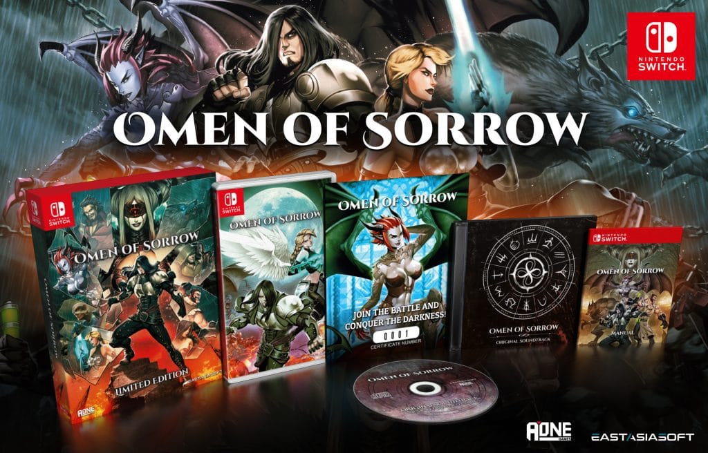 Omen Of Sorrow Limited Switch