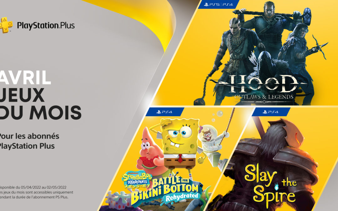 Les jeux PlayStation Plus (Avril 2022)