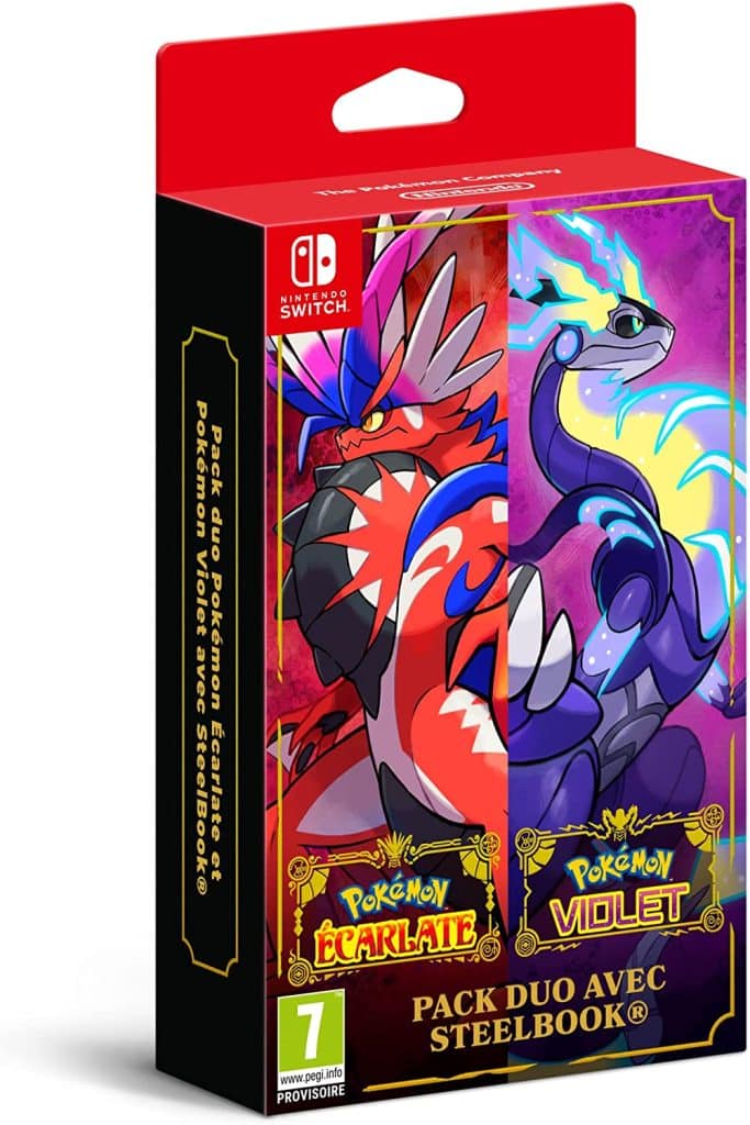 Pokemon Ecarlate Violet Pack Duo Big