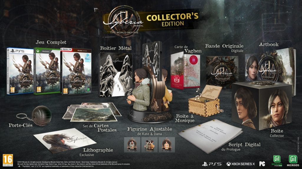 Syberia The World Before Edition Collector