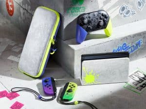 Console Nintendo Switch Oled Splatoon 3 07 Clean