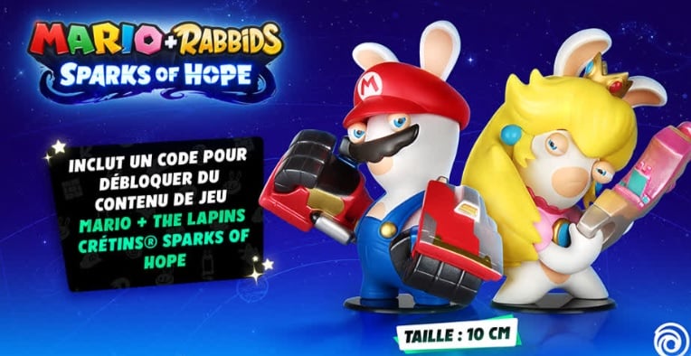 Figurines Mario Lapins Cretins