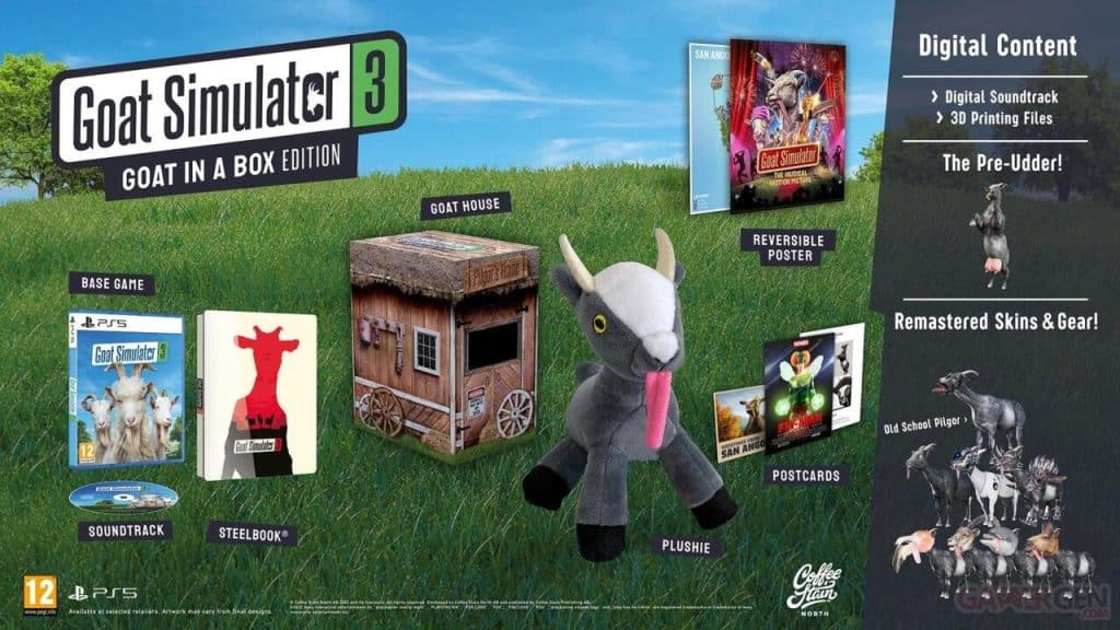 Goat Simulator 3 Goat In A Box Edition Collector