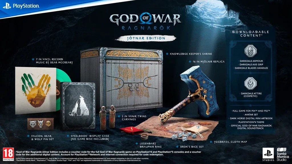 God Of War Ragnarok Edition Jotnar