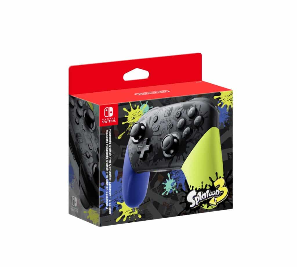 Manette Switch Pro Splatoon 3 Pack