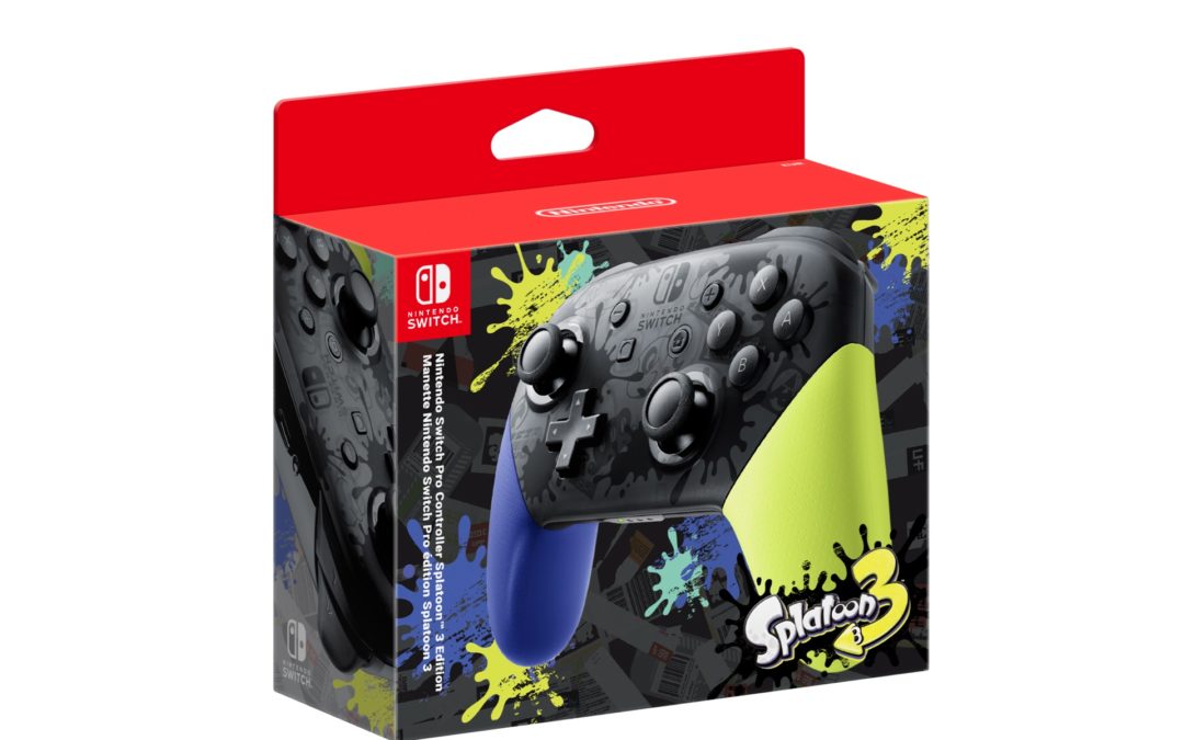 Manette Switch Pro Edition Splatoon 3