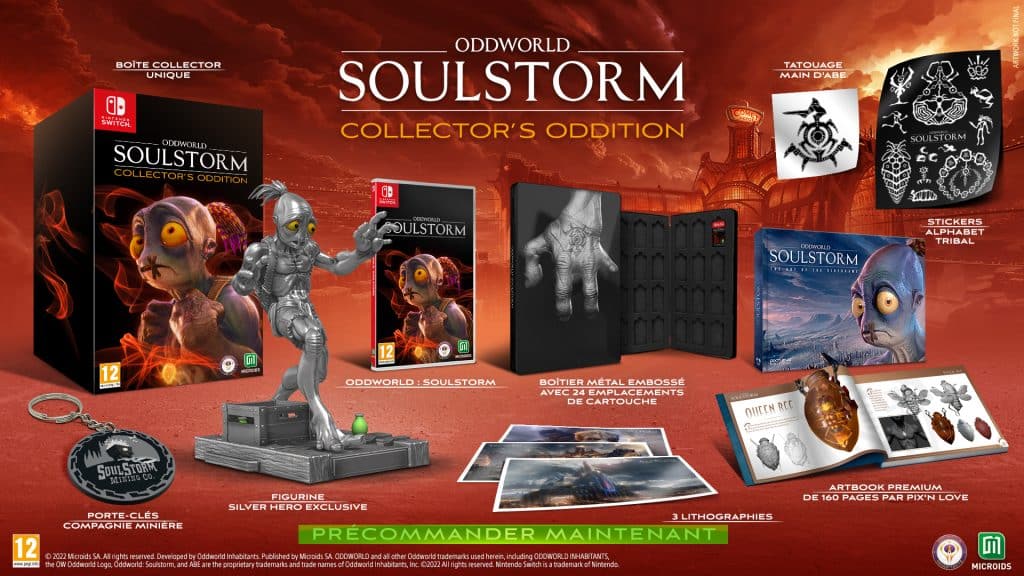 Oddworld Soulstorm Oddition Collector Switch