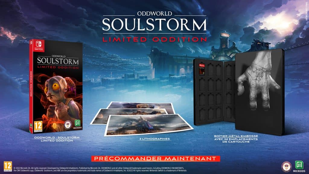 Oddworld Soulstorm Oddition Limited Switch