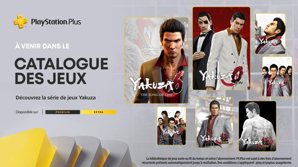 Playstation Plus Yakuza