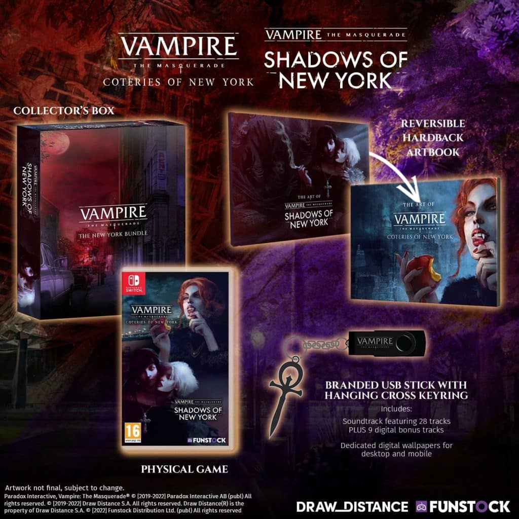 Vampire The Masquerade Collector Switch
