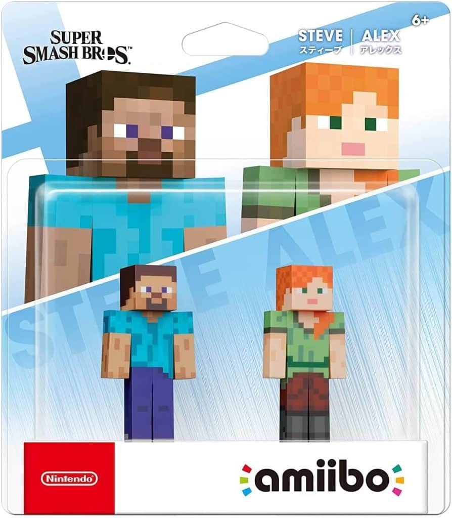 Amiibo Steve Alex Pack