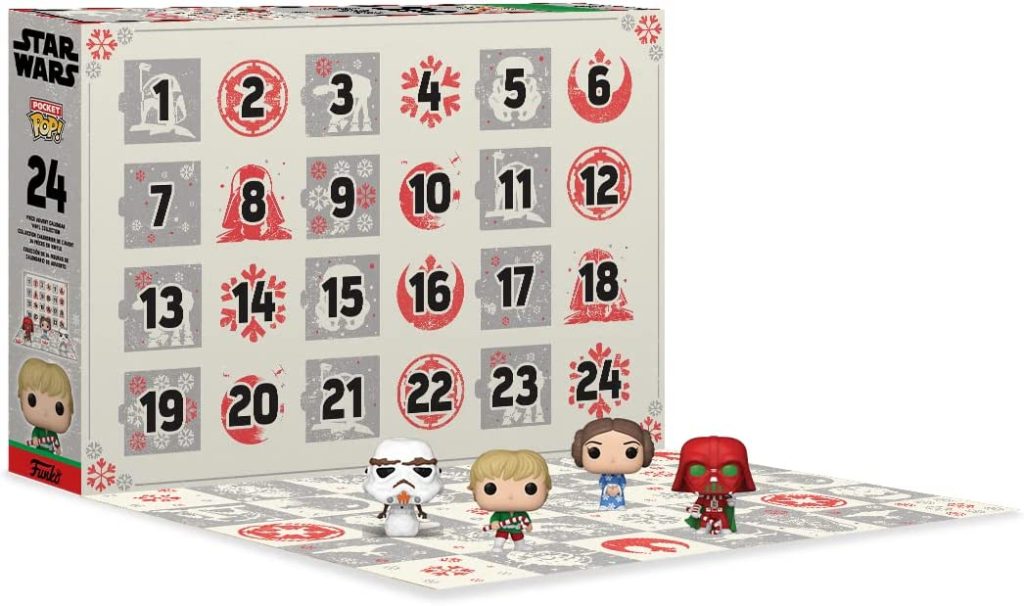 Calendrier De Lavent Funko Pop Star Wars 2022 Inside