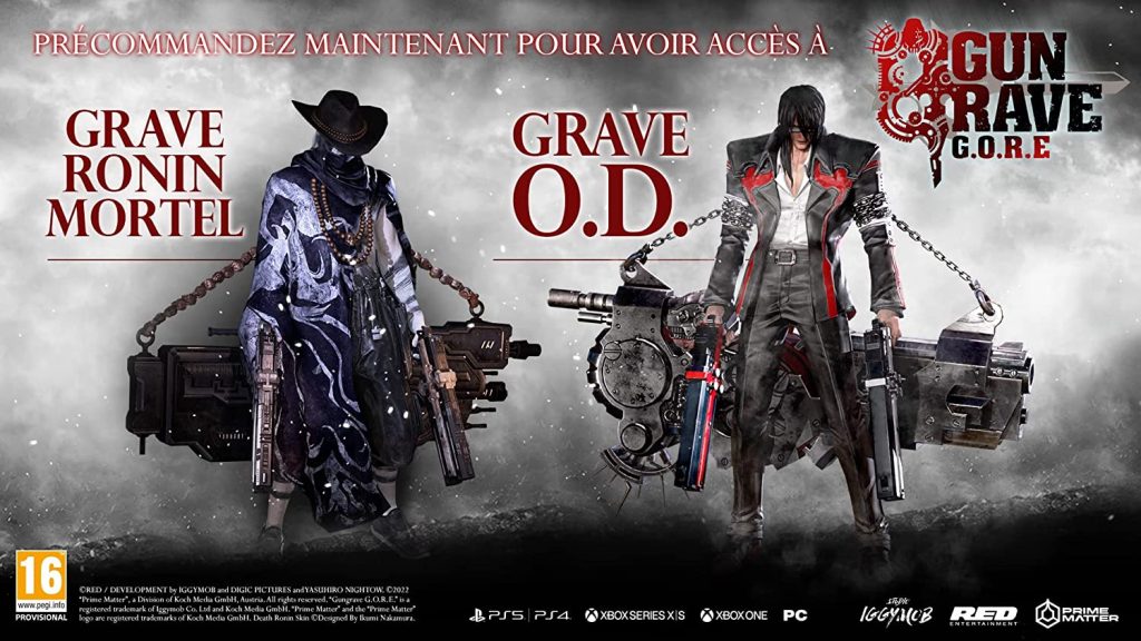 Gungrave Gore Costumes