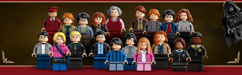 Lego Harry Potter Hogwarts Express Edition Collector Personnages