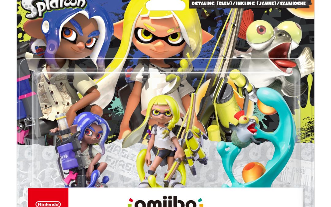 Amiibo Splatoon 3 – Pack de 3 figurines