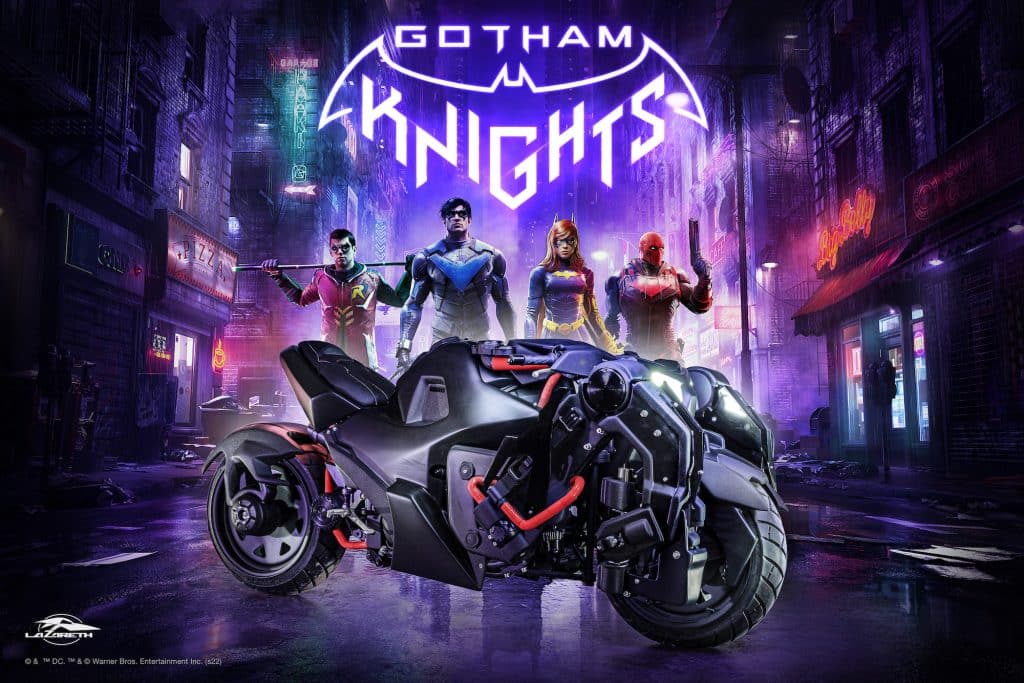 Gotham Knights Batcycle