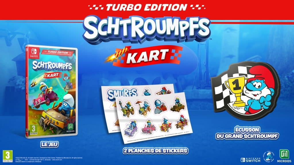 Schtroumpfs Kart Turbo Edition Switch