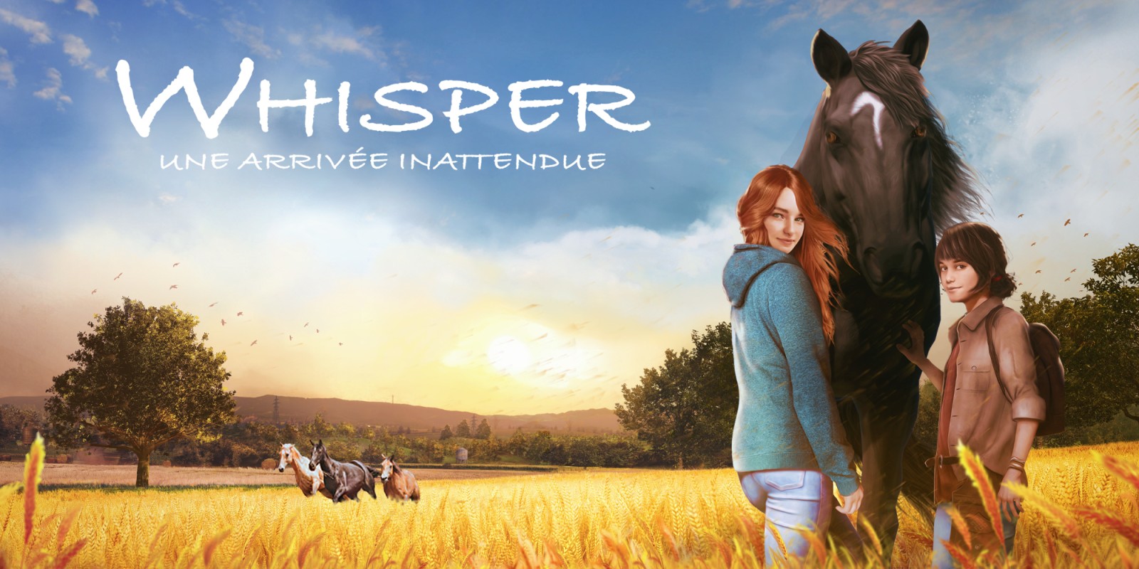 Jeu Nintendo Switch - Whisper : Le Début D'une Belle Amitié - Très Bon état Complet