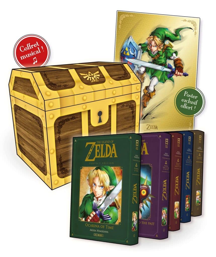 Zelda Legendaire Coffret Musical