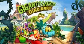 Gigantosaurus Dino Kart Keyart
