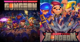 Enter Exit The Gungeon Keyart