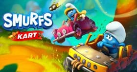 Schtroumpfs Kart Keyart