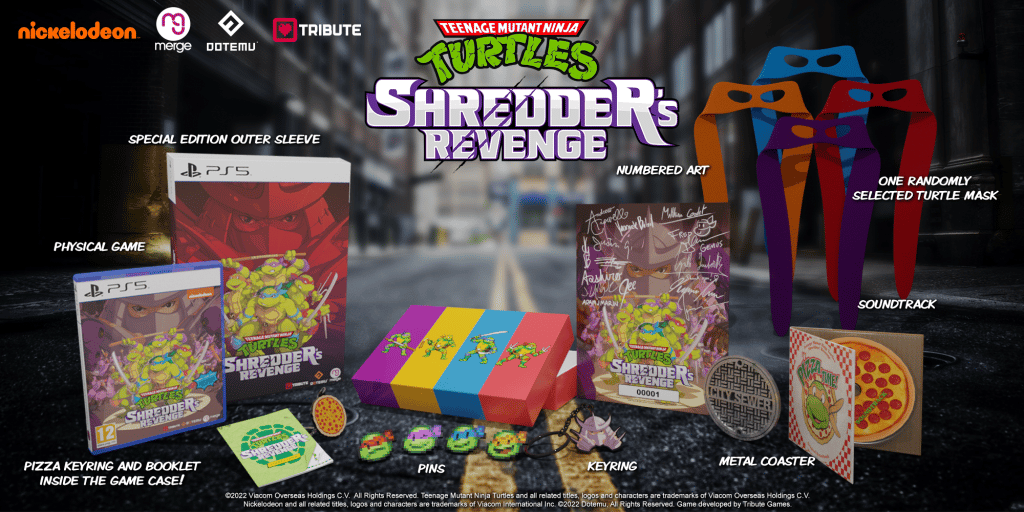 Teenage Mutant Ninja Turtles Shredders Revenge Edition Signature PS5