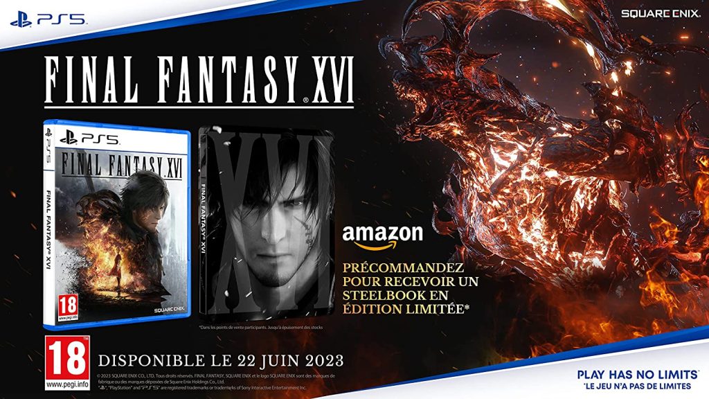 Final Fantasy Xvi Edition Steelbook Amazon