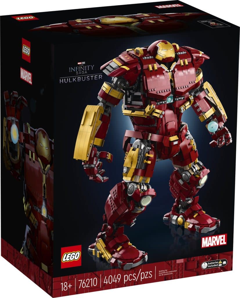 Lego Marvel Armure Hulkbuster Pack