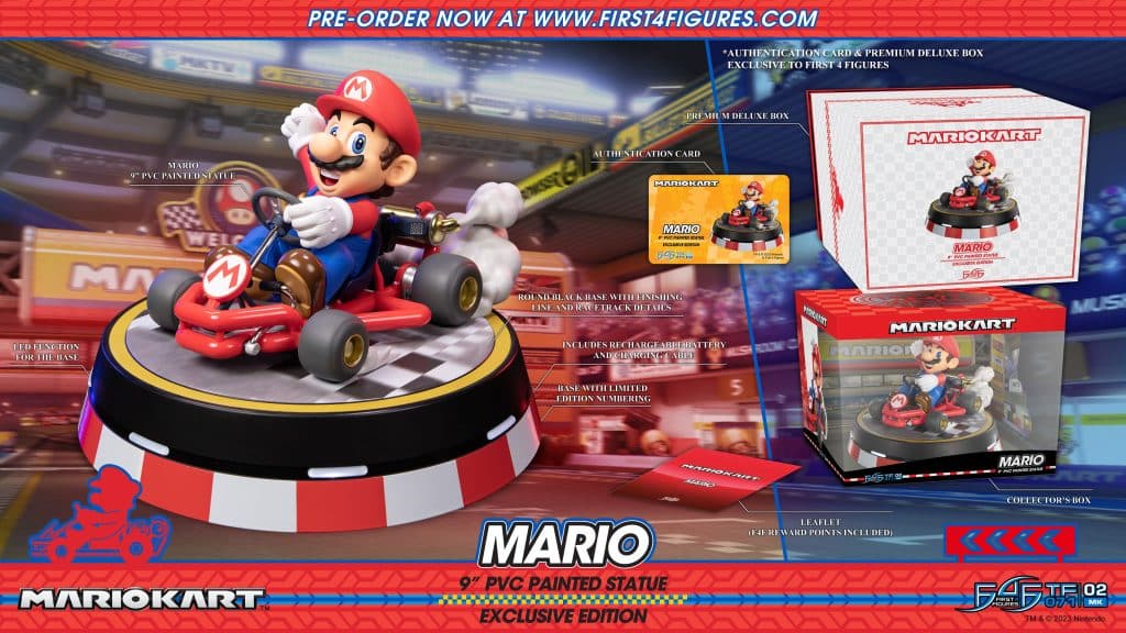 Figurine Collector Mario Kart F4f