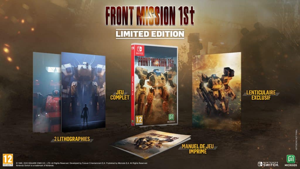 Front Mission 1st Remake Edition Limitee