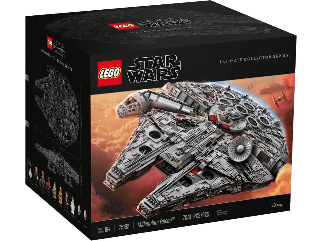 Lego Star Wars Ucs Le Faucon Millenium Pack