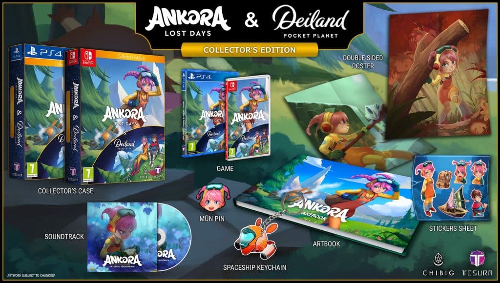 Ankora Lost Days Deiland Pocket Planet Switch Edition Collector English