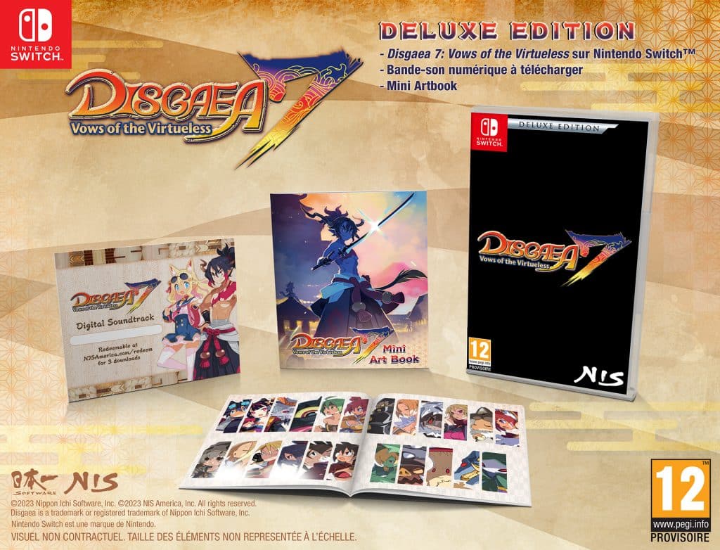 Disgaea 7 Vows Of The Virtueless Edition Deluxe Switch