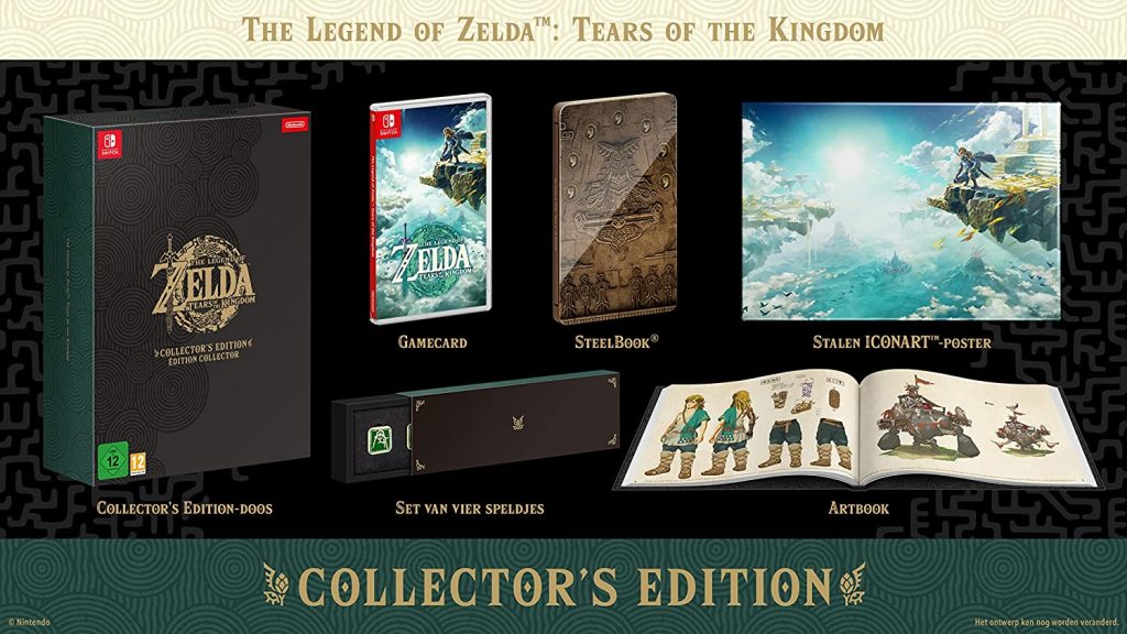 The Legend Of Zelda Tears Of The Kingdom Edition Collector Switch