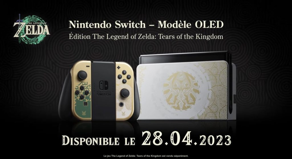 Console Nintendo Switch Oled Edition The Legend Of Zelda Tears Of The Kingdom